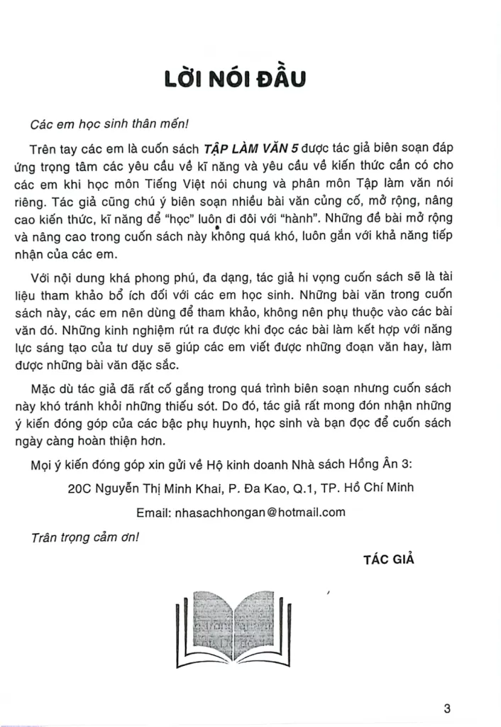 TẬP LÀM VĂN LỚP 5 (Dùng chung cho các bộ SGK hiện hành)